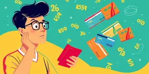 Analiza la tasa de interés anual antes de aceptar cualquier tarjeta