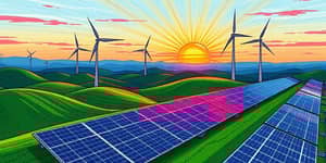 Invierte en energía renovable como tendencia a largo plazo