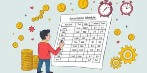 Crea un plan de amortización y síguelo con disciplina