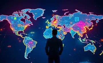 Invierte en ETF que replican índices globales con bajo riesgo