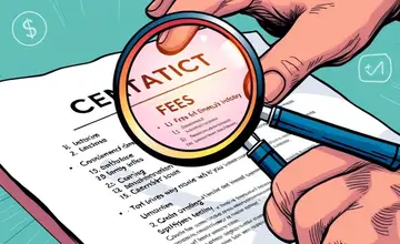 Verifica comisiones ocultas antes de aceptar las condiciones