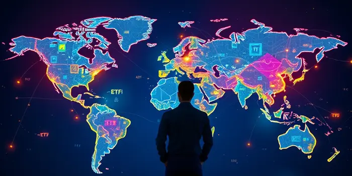 Invierte en ETF que replican índices globales con bajo riesgo
