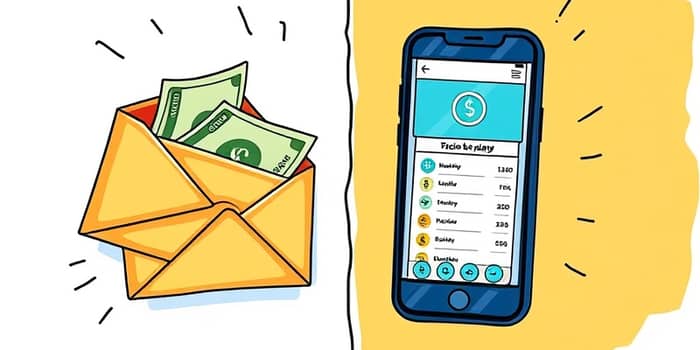 Método de sobres físicos vs. digitales: cuál controla mejor tus finanzas