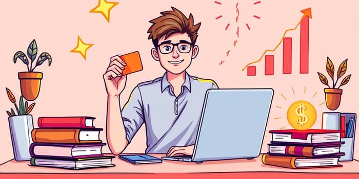 Considera tarjetas para estudiantes si estás comenzando tu historial